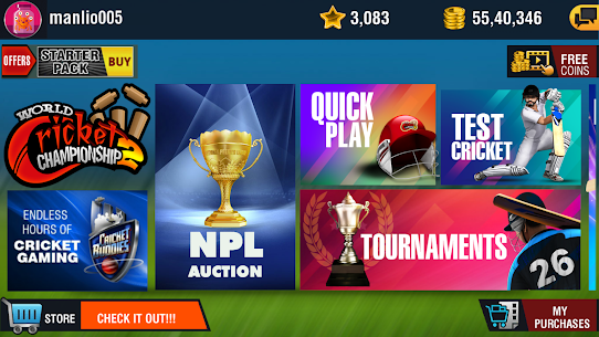 World Cricket Championship 2 Mod Apk (Unlimited Coins) 1