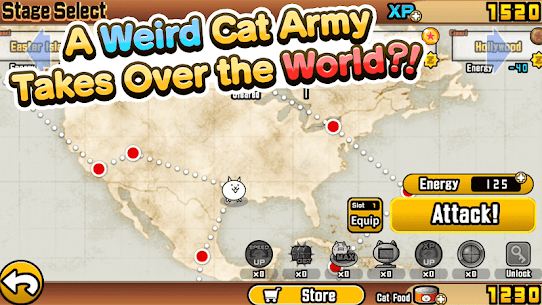 The Battle Cats Mod Apk (Unlimited XP/Cat Food) 1