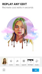 PicsArt Mod Apk – Golden Cracked 3